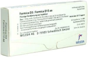 Weleda Formica D3 - Formica D15 Aa 8 X 1 ml Ampullen