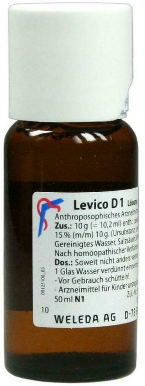 Weleda Levico D1 50 ml Dilution