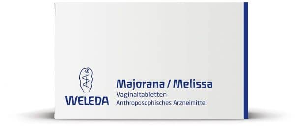 Weleda Majorana Melissa 10 Vaginaltabletten