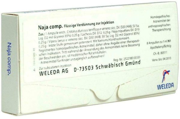 Weleda Naja Comp. 8 Ampullen