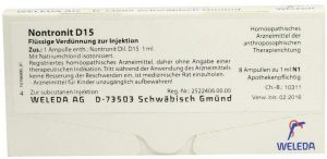 Weleda Nontronit D15 8 X 1 ml Ampullen