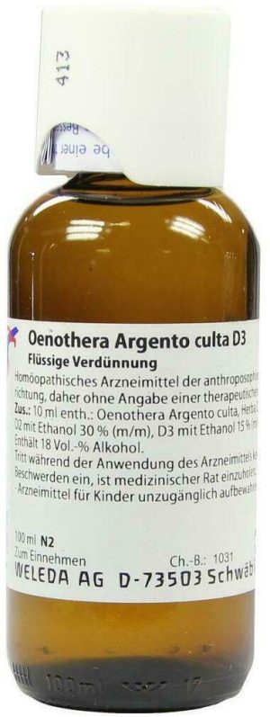 Weleda Oenothera Argento Culta D3 100 ml