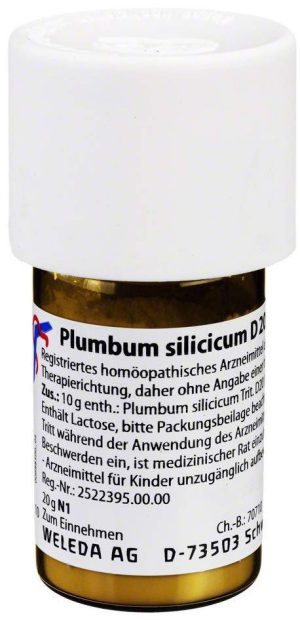Weleda Plumbum Silicicum D20 20 G Trituration