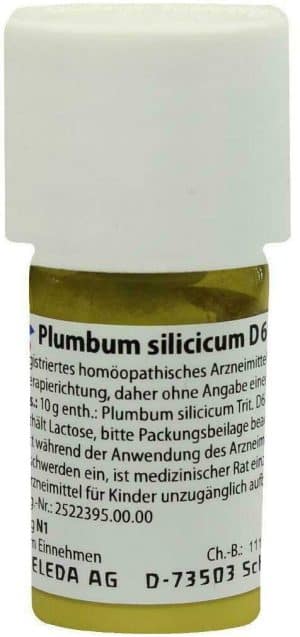 Weleda Plumbum Silicicum D6 20 G Trituration