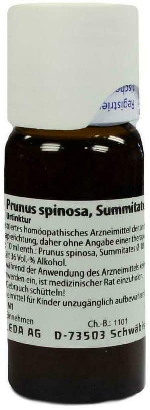 Weleda Prunus Spinosa Summitates Urtinktur 50 ml Dilution