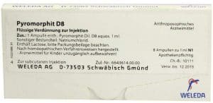 Weleda Pyromorphit D8 8 X 1 ml Ampullen