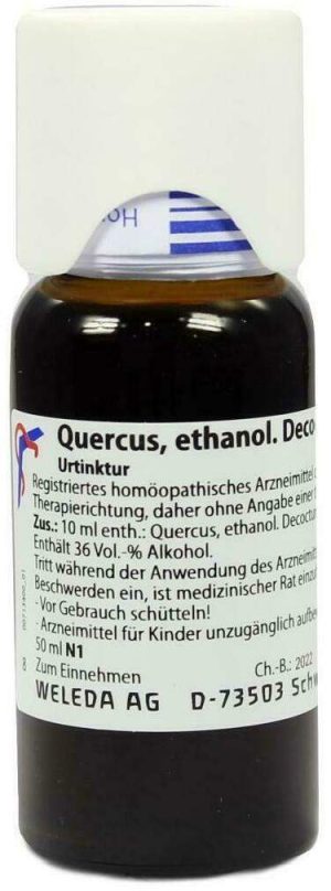 Weleda Quercus Ethanol. Decoctum D1 50 ml Dilution