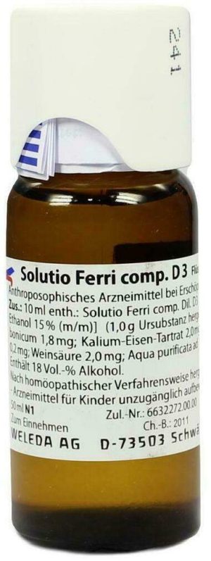 Weleda Solutio Ferri Comp. D3 50 ml Dilution