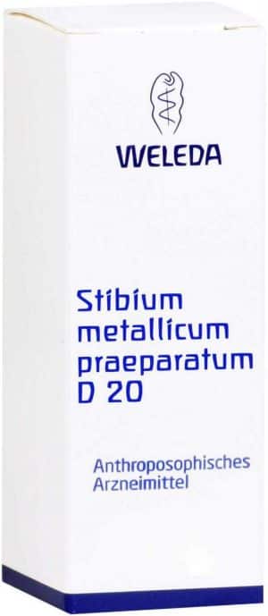 Weleda Stibium Metallicum Präparatum D20 Trituration 20 G