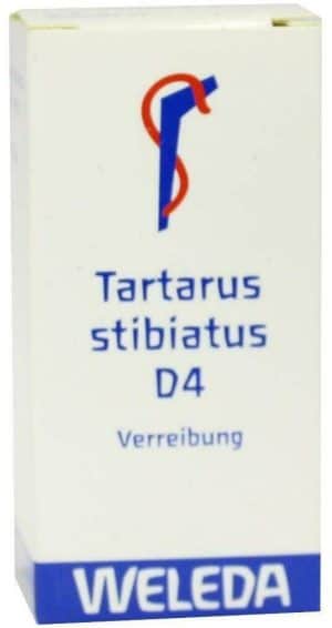 Weleda Tartarus Stibiatus D4 20 G Trituration