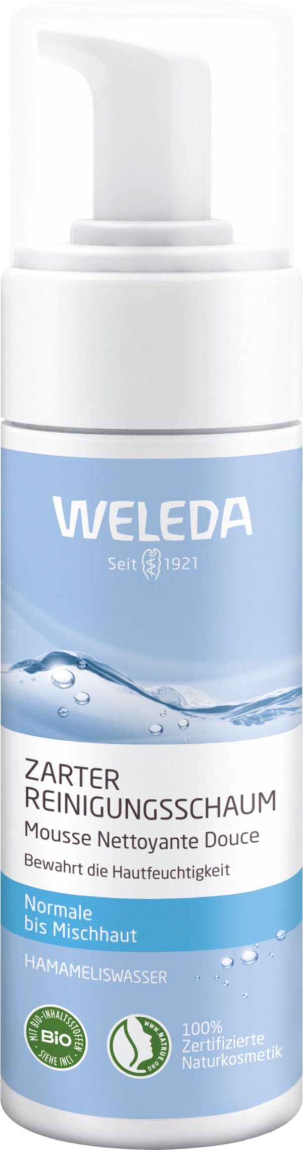 Weleda Zarter Reinigungsschaum - Sanfte porentiefe Reinigung