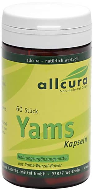 Yams Kapseln 250 mg Yamspulver