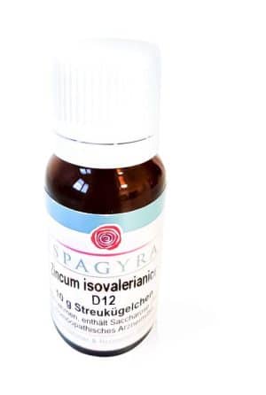 Zincum Isovalerianicum D 12 Globuli