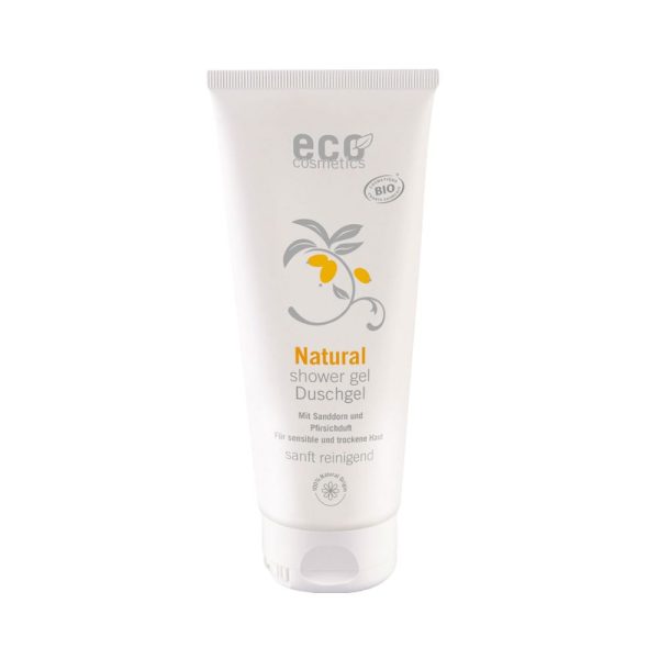 eco cosmetics Pflege Duschgel Sanddorn-Pfirsich 200ml
