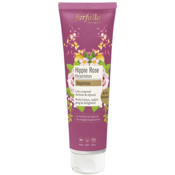 farfalla Körperlotion Hippie Rose