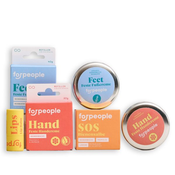 forpeople - Bienenwachs Pflege Set mit Propolis