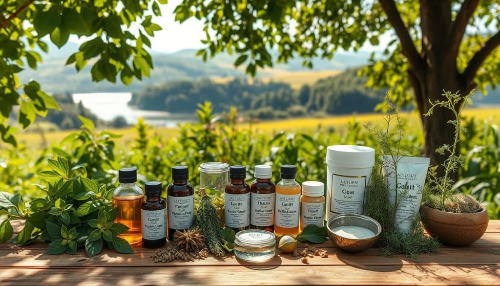 welche naturheilmittel bei gicht?